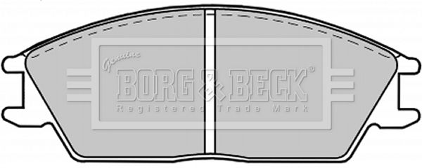 BORG & BECK Jarrupala, levyjarru BBP1268